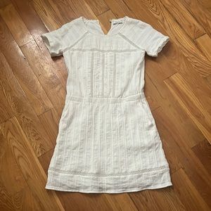 Madewell White Summerhouse Dress